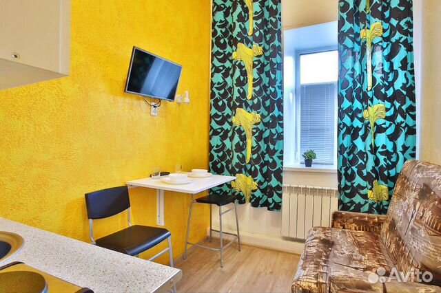 Квартира-студия, 18 м², 2 кровати
Квартира-студия, 18 м², 2 кровати