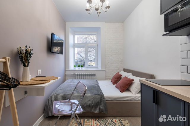 Квартира-студия, 13 м², 1 кровать
Квартира-студия, 13 м², 1 кровать