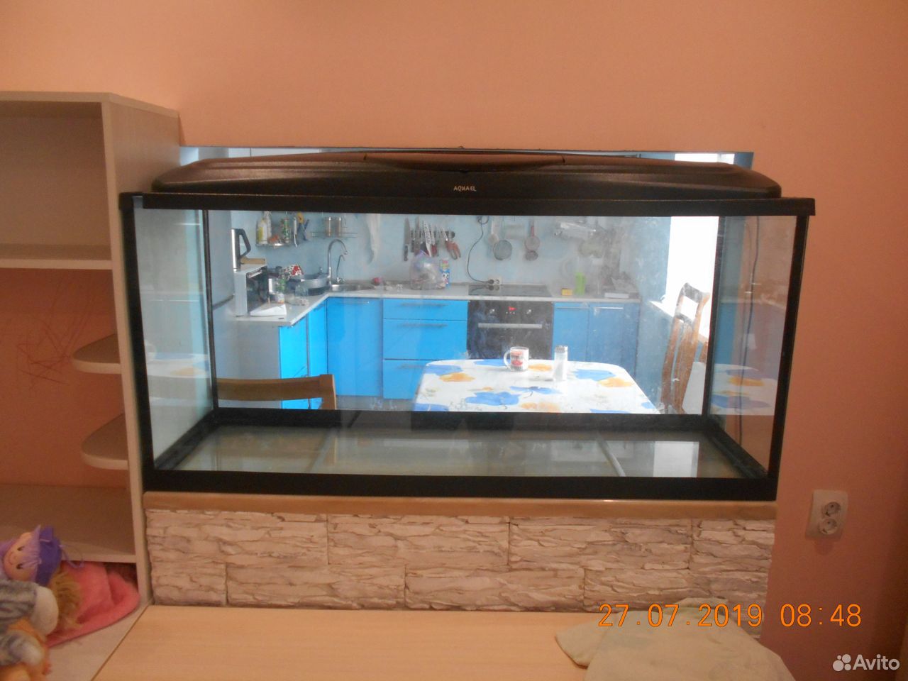 Продам аквариум+фильтр+компрессор купить на Зозу.ру - фотография № 1