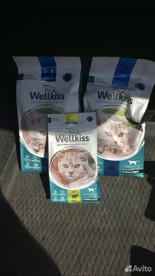 Корм для стерилизованных кошек wellkiss купить на Зозу.ру - фотография № 1