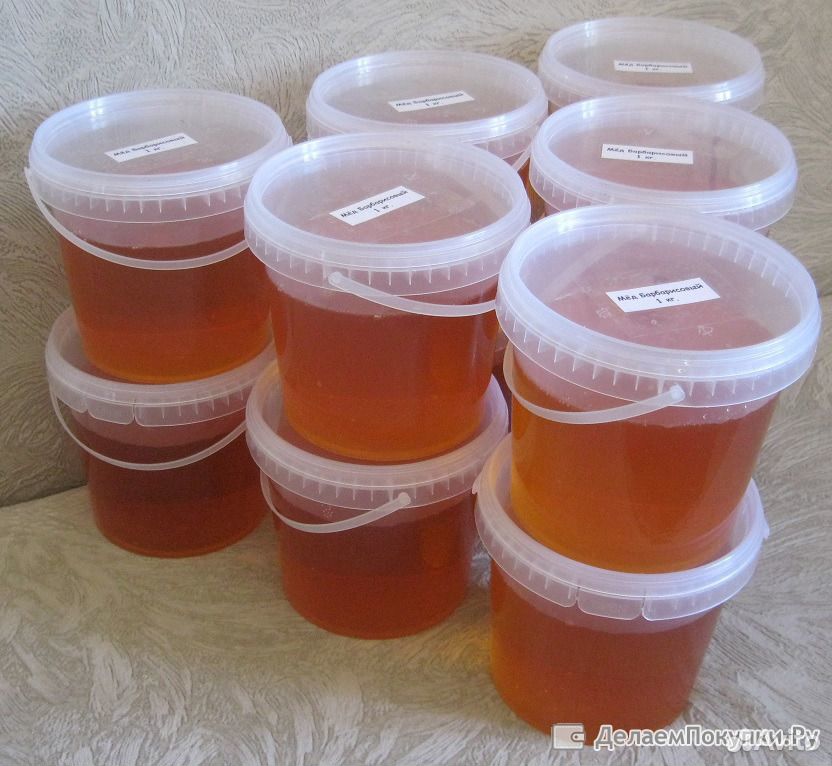 Прадаёца мёд в литровых ведёрцах купить на Зозу.ру - фотография № 1