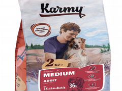 Сухой корм Карми для собак средних пород телятина