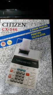 Калькулятор-Принтер citizen CX-146