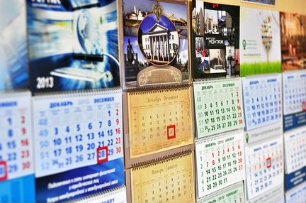 Изготовление фирменных календарей