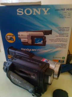 Видеокамера Sony TRV-58E с 3 кассетами 90,120мин
