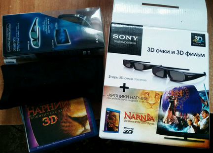 Sony TDG-BR100 3D очки + диски в подарок