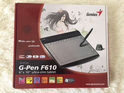 Графический планшет Genius G-Pen F610