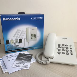 Телефон стационарный Panasonic KX TS2350RU Новый