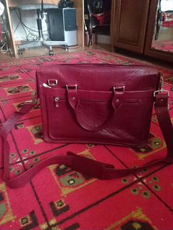 Женская сумка - портфель,натуральная кожа