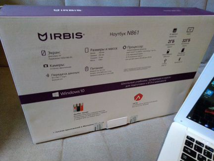 Netbook irbis NB61