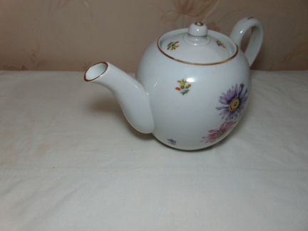 Чайник заварочный фарфоровый royal dux bohemia