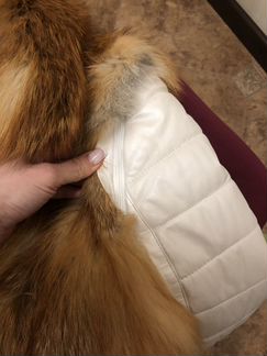 Куртка-жилетка с мехом