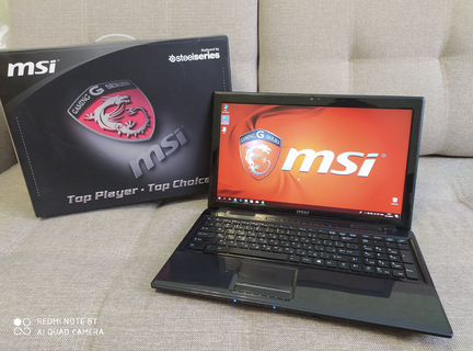 Игрoвой ноутбук MSI