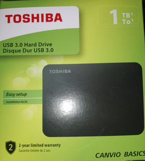 Переносной жёсткий диск Toshiba Canvio Basics(New)