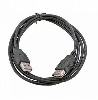 Удлинитель USB Atcom AT7206 1.5 m Am - Af черный