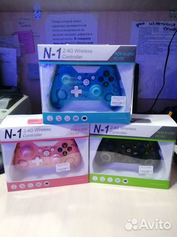 N-1 беспроводной джойстик Xbox One, PS3, пк
