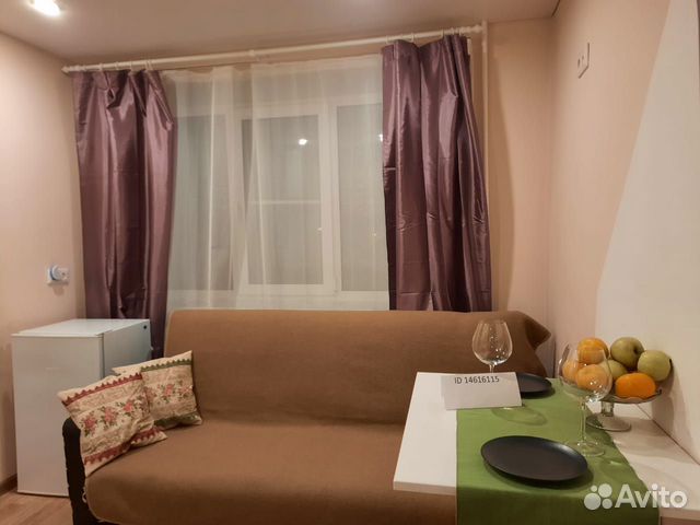 

Квартира-студия, 18 м², 1 кровать