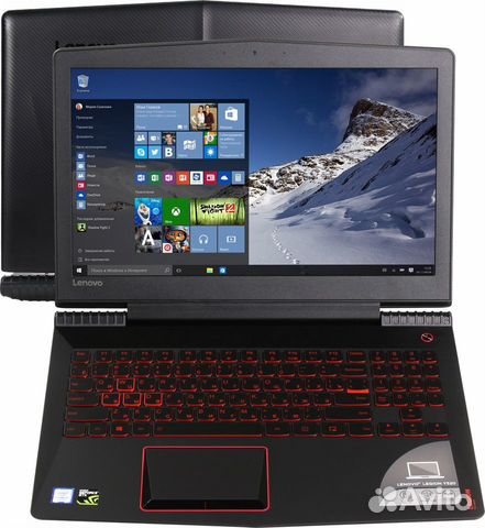 Lenovo 15.6 i5-7300HQ 4яд4пт gtx1050Ti 8Gb SSD+HDD