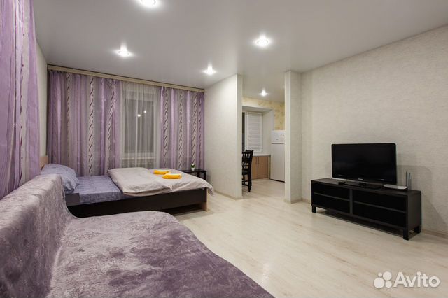 

1-к. квартира, 35 м², 2 кровати