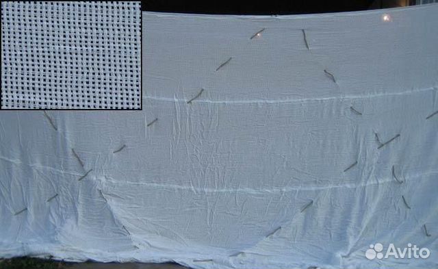 Сеть маскировочная мкт-2с белого цвета зимняя