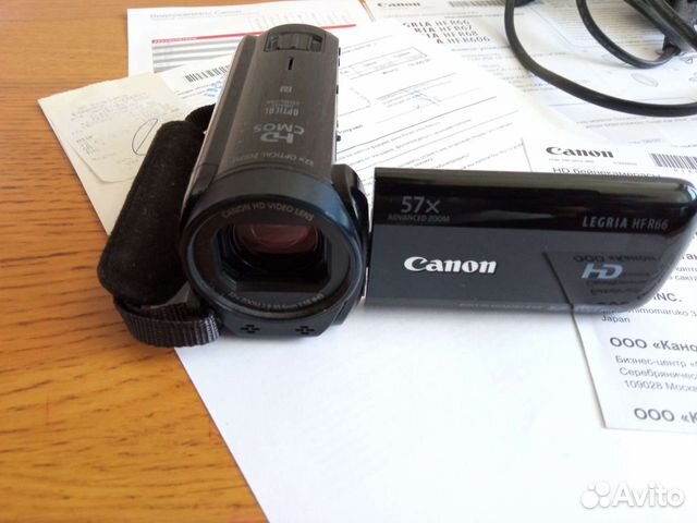 Видеокамера Canon Legria hf r66