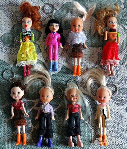 Кукла-брелок «Модница»