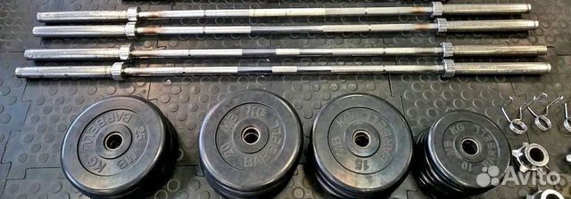 Диски-блины и Грифы профессиональные пауэрлифтеров