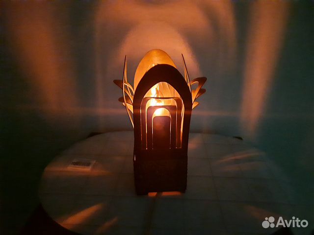 Лампа настольная ночник с мерцающей лампой СССР