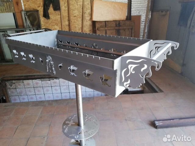 Мангал резной