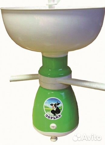 Сепаратор молока зорька, производительность 60 л/ч