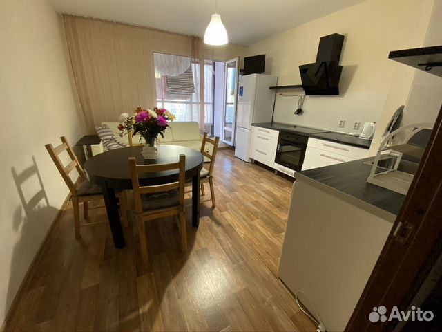 

1-к. квартира, 48 м², 3 кровати
