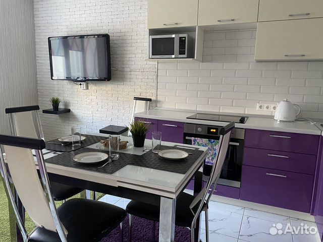 

1-к. квартира, 46 м², 2 кровати