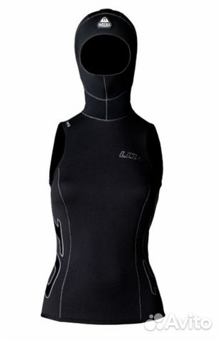 Майка неопрен Waterproof U1 с капюшоном женская ML