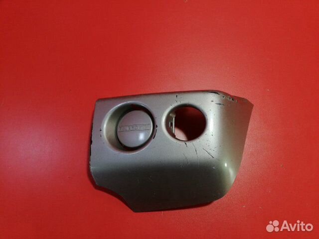 Накладка бампера передняя левая Mitsubishi Pajero