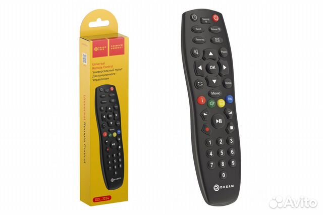 Пульт универсальный DDL-1034 TV приставок Триколор