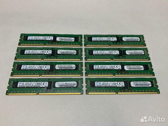 Память Samsung 2Rx8 PC3L-12800R 8GB