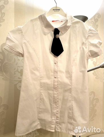 Школьная блузка для девочки (на 10-12 лет)