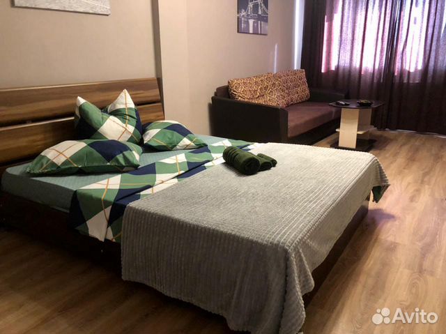 

1-к. квартира, 45 м², 2 кровати