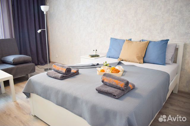 

1-к. квартира, 42,3 м², 2 кровати