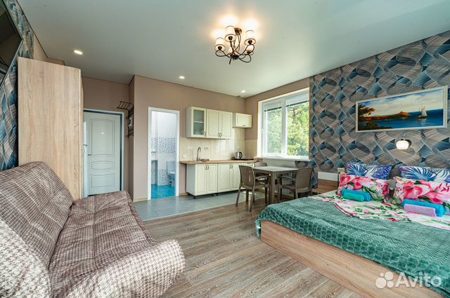 

Квартира-студия, 35 м², 2 кровати