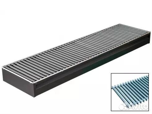 Внутрипольные конвекторы 300х100х2000