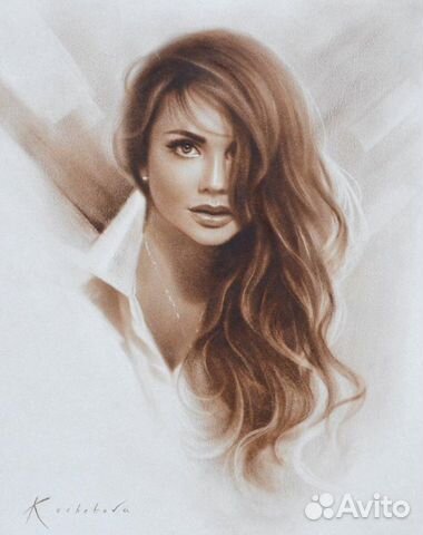 Портрет маслом, карандашом по фото на заказ