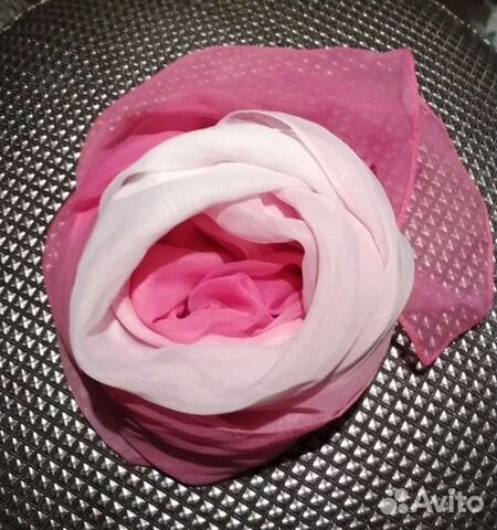 Лёгкий полупрозрачный шарфик