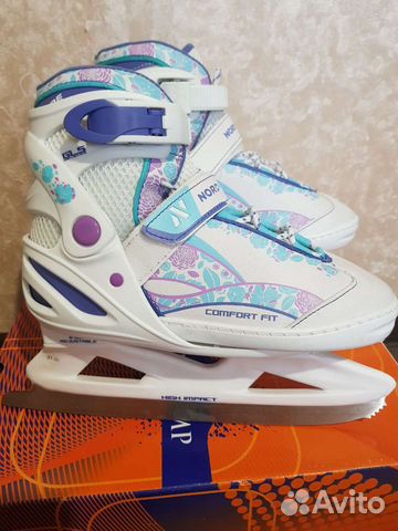 Коньки раздвижные для девочки