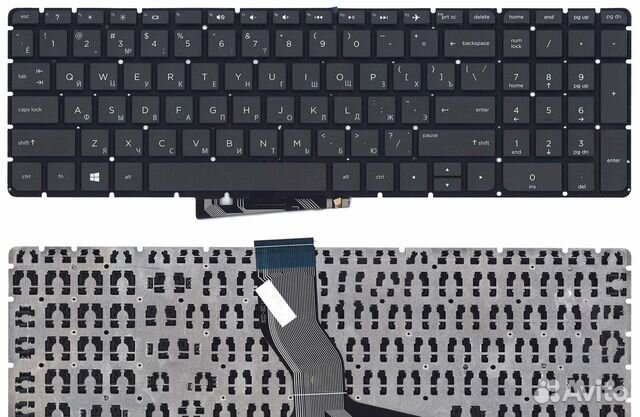 Клавиатура на ноутбук HP Pavilion 15-ab 17-ab