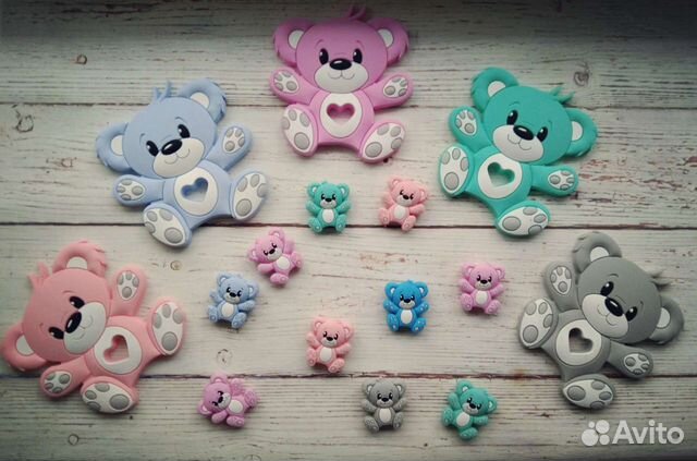 Игрушка-грызунок (пищевой силикон)