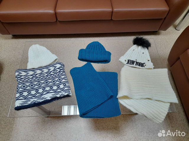 Шапка + снуд/ шарф
