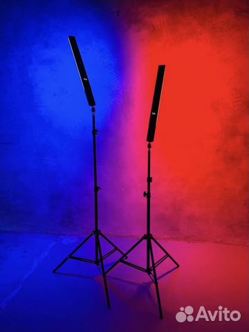 Видеосвет RGB + штатив 2,1м