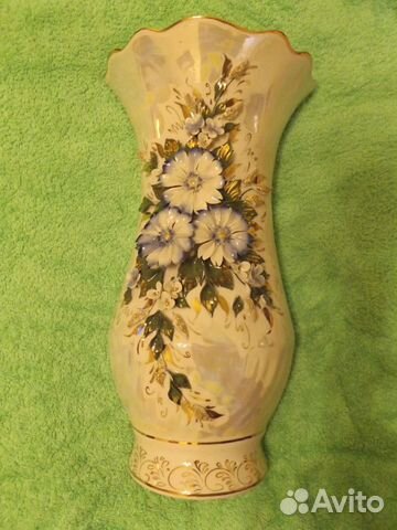 Ваза фарфор настенная (ручная работа)