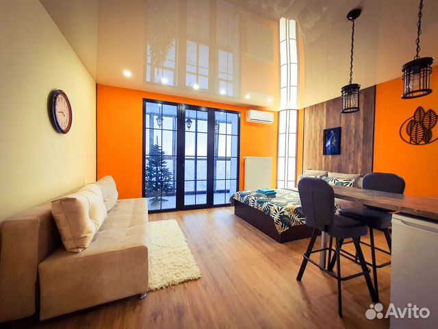 

Квартира-студия, 35 м², 2 кровати